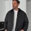 BASIC OVERSIZED JACKET - BLACK