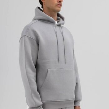 IMG_9390 ESSENTIAL HOODIE - DARK GREY
