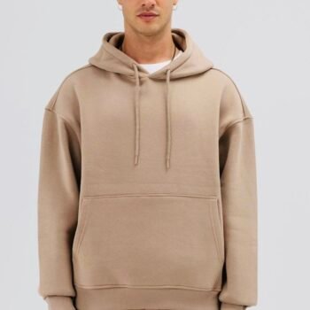 IMG_9406 ESSENTIAL HOODIE - BEIGE