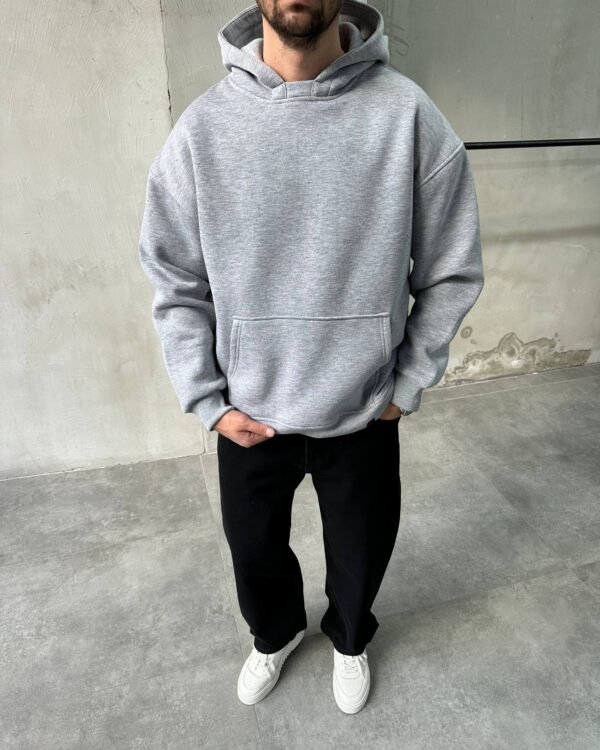 ESSENTIAL HOODIE - GREY