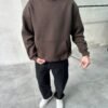 ESSENTIAL HOODIE - BROWN