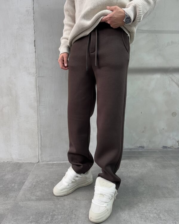 IMG_9538 HEAVY BAGGY SWEATPANT - BROWN