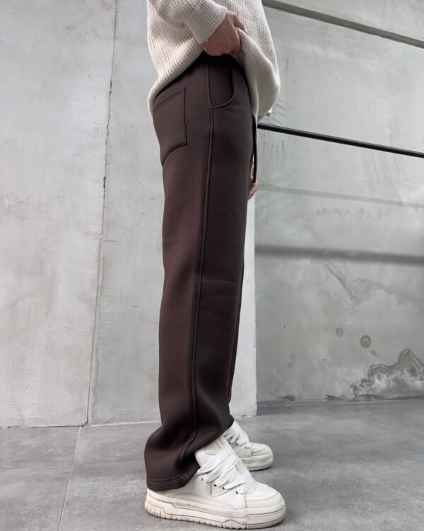 IMG_9624 HEAVY BAGGY SWEATPANT - BROWN