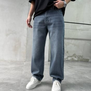 IMG_9631 RELAXED BAGGY JEANS - NAVY BLUE