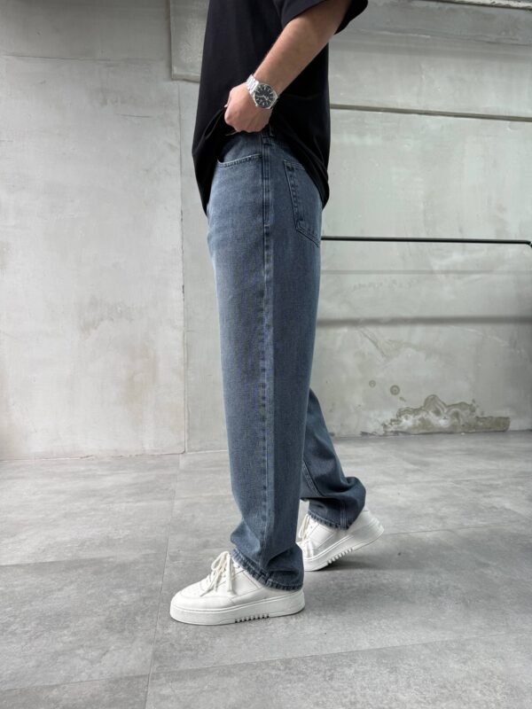 RELAXED BAGGY JEANS - NAVY BLUE