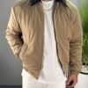 CUFF BROWN JACKET - BEIGE