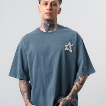 IMG_0101 SAINT T-SHIRT - BLUE