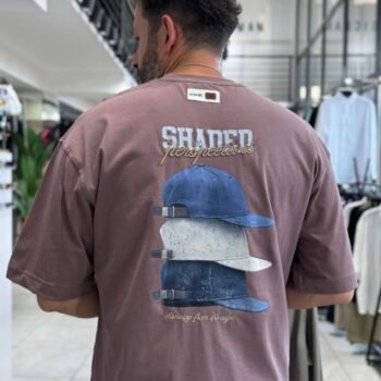 Screenshot SHADED T-SHIRT - BROWN