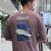 SHADED T-SHIRT - BROWN