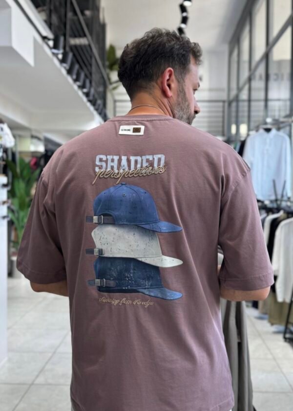 SHADED T-SHIRT - BROWN