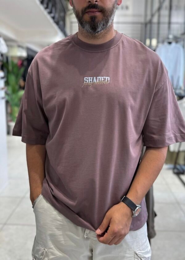 SHADED T-SHIRT - BROWN
