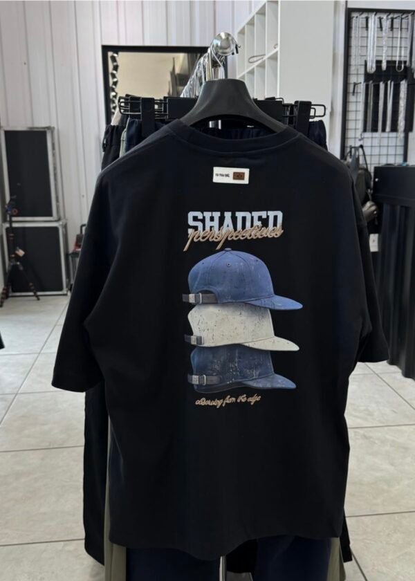 SHADED T-SHIRT - BLACK