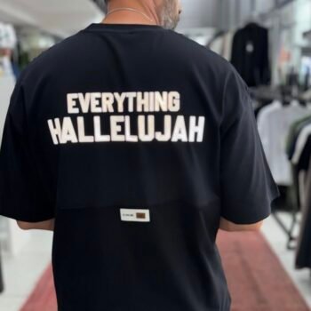 Screenshot HALLELUJAH T-SHIRT - BLACK