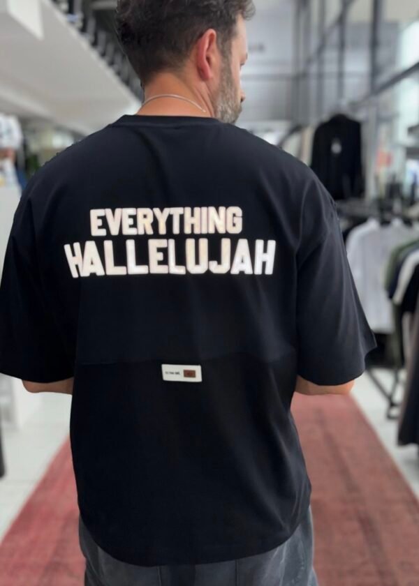 HALLELUJAH T-SHIRT - BLACK