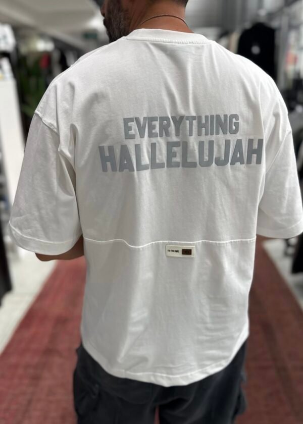 HALLELUJAH T-SHIRT - WHITE