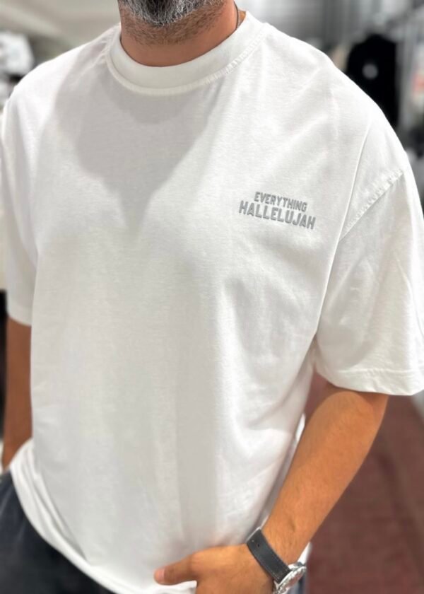 HALLELUJAH T-SHIRT - WHITE