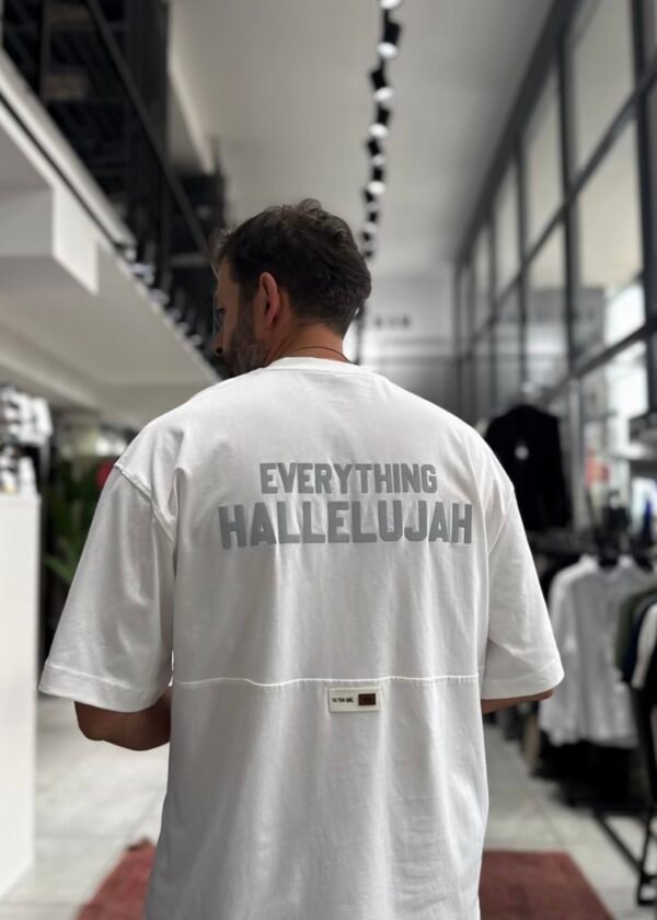 HALLELUJAH T-SHIRT - WHITE