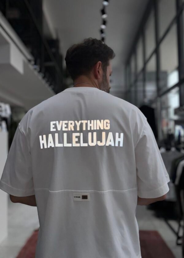HALLELUJAH T-SHIRT - WHITE