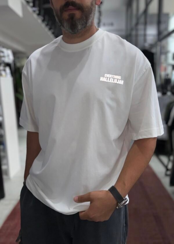 HALLELUJAH T-SHIRT - WHITE