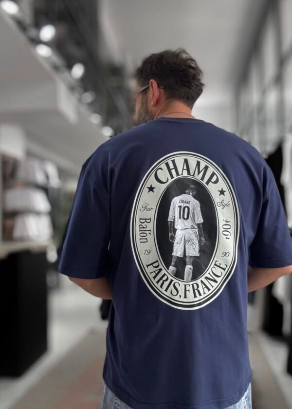 ZIDANE T-SHIRT - NAVY