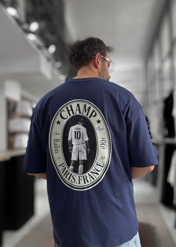 ZIDANE T-SHIRT - NAVY