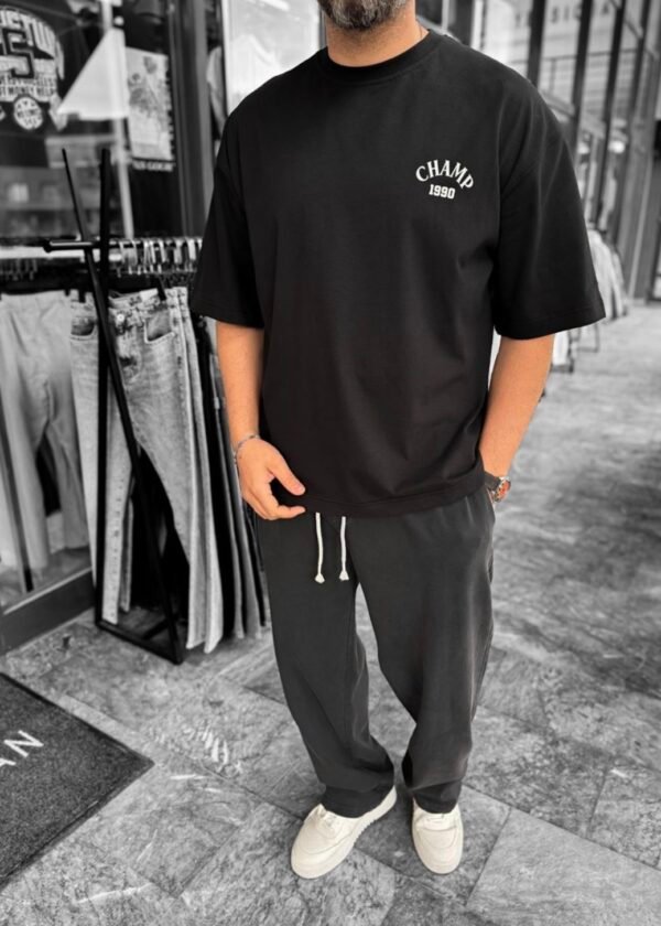 ZIDANE T-SHIRT - BLACK