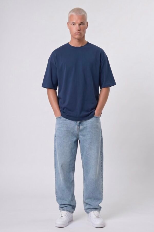 BASIC T-SHIRT - NAVY