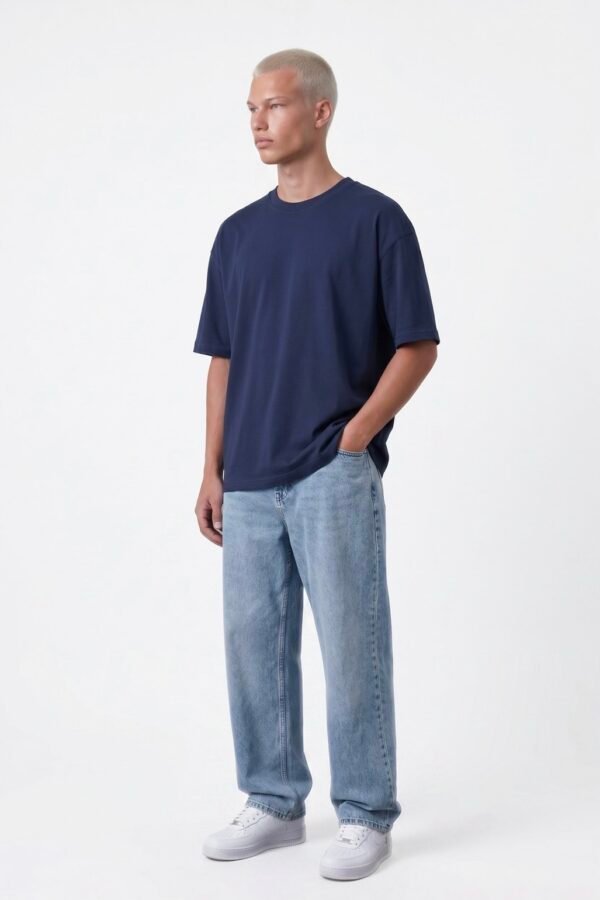 BASIC T-SHIRT - NAVY