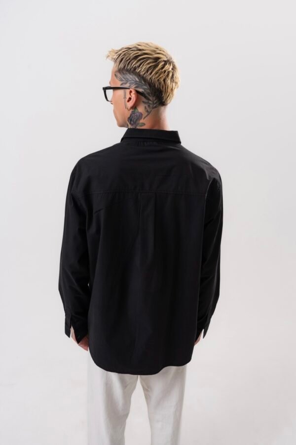 RESPIR POCKET SHIRT - BLACK