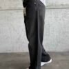 RELAXED BAGGY JEANS - BLACK